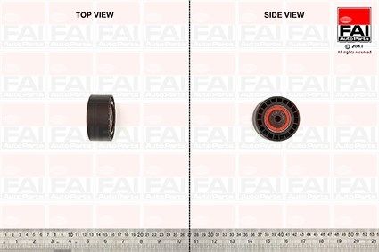 FAI AUTOPARTS kreipiantysis skriemulys, paskirstymo diržas T1161